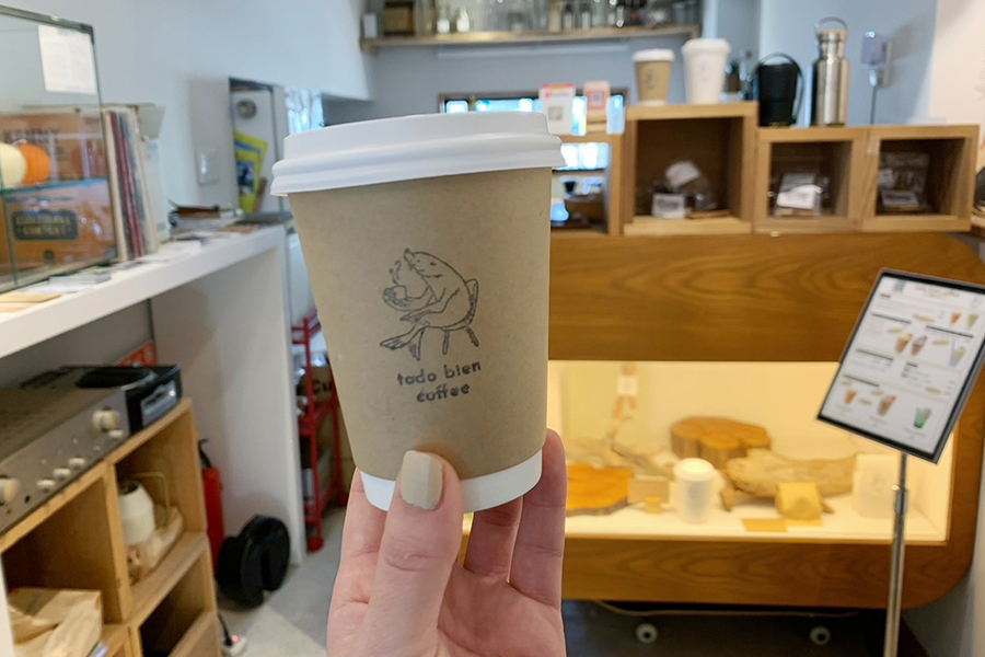 とゞ兵オリジナルキャラクターのカップ