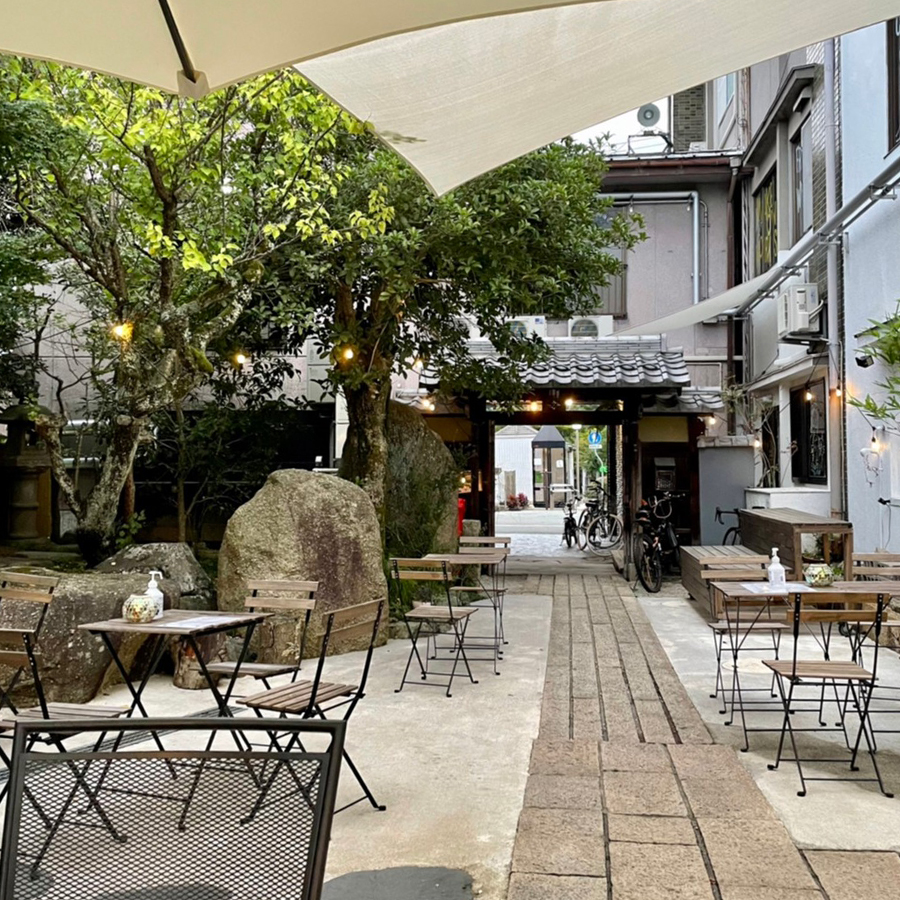 とゞ兵のテラスでイベントできます