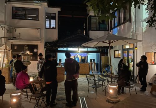 2022.09.21「レコード鑑賞会」open-air @とゞ兵庭園