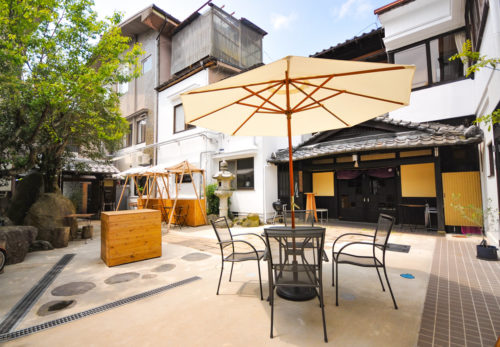 「TEIEN（庭園）open air」中庭を利用したレンタルスペースプラン